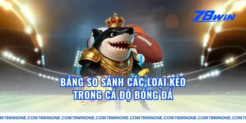 Bảng So Sánh Các Loại Kèo Trong Cá Độ Bóng Đá