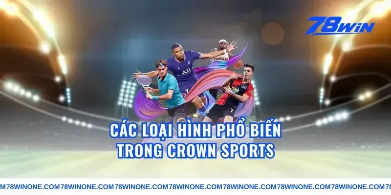 Các Loại Hình Phổ Biến Trong crown sports