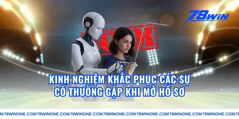 Kinh Nghiệm Khắc Phục Các Sự Cố Thường Gặp Khi Mở Hồ Sơ