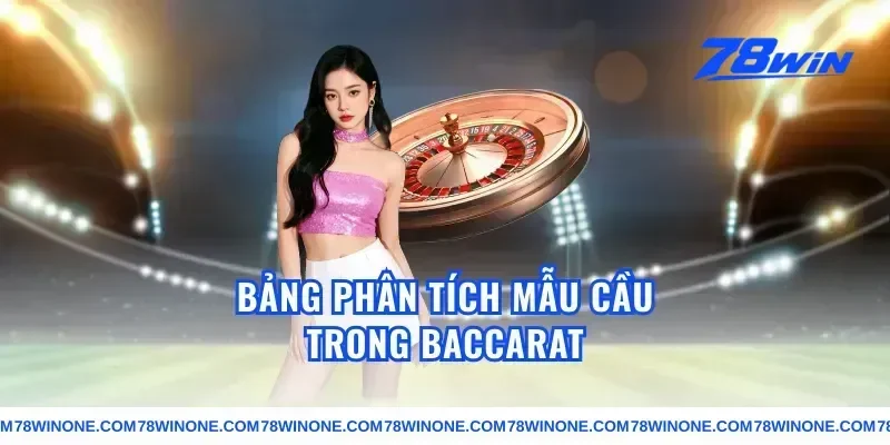 Bảng phân tích mẫu cầu trong baccarat