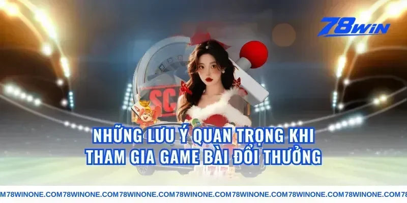 Những Lưu Ý Quan Trọng Khi Tham Gia Game Bài Đổi Thưởng