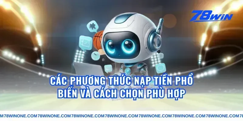 Các phương thức nạp tiền phổ biến và cách chọn phù hợp