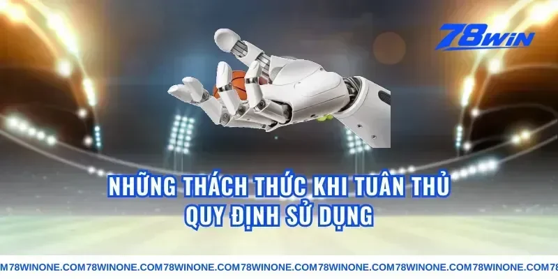 Những thách thức khi tuân thủ quy định sử dụng